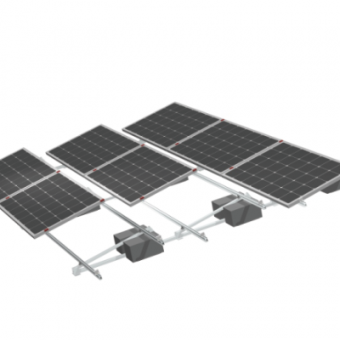 support de ballast de toit solaire