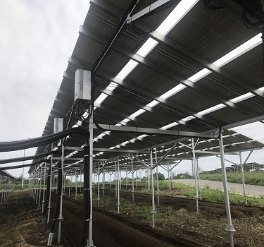 système de montage de ferme solaire, japon