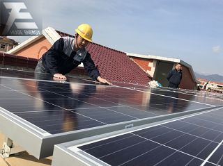 système de montage solaire de toit