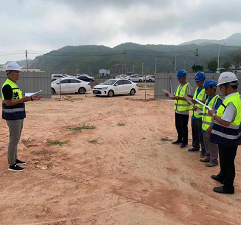 Projet de production d'énergie photovoltaïque distribuée de 1,7658 MW dans le nouveau parc de terres rares de Jinlong, Changting, Fujian